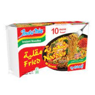 Buyadeal Product Indomie Mi Goreng Instant Stir Fry Noodles, Halal Certified, Original Flavor, 10 Count (Pack of 1)