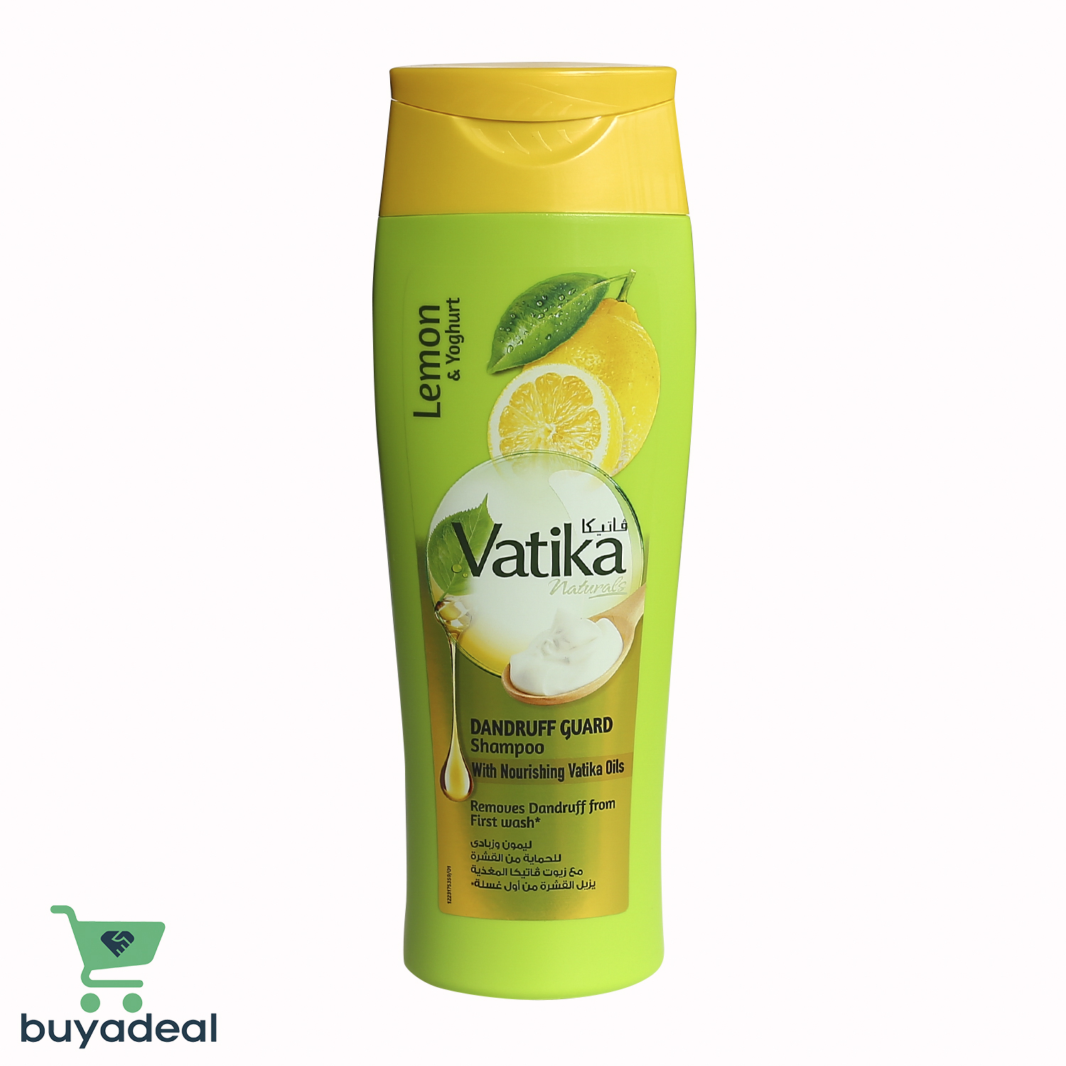 Buyadeal Product Vatika Dandruff Guard Shampoo - Lemon & Yoghurt 400ml