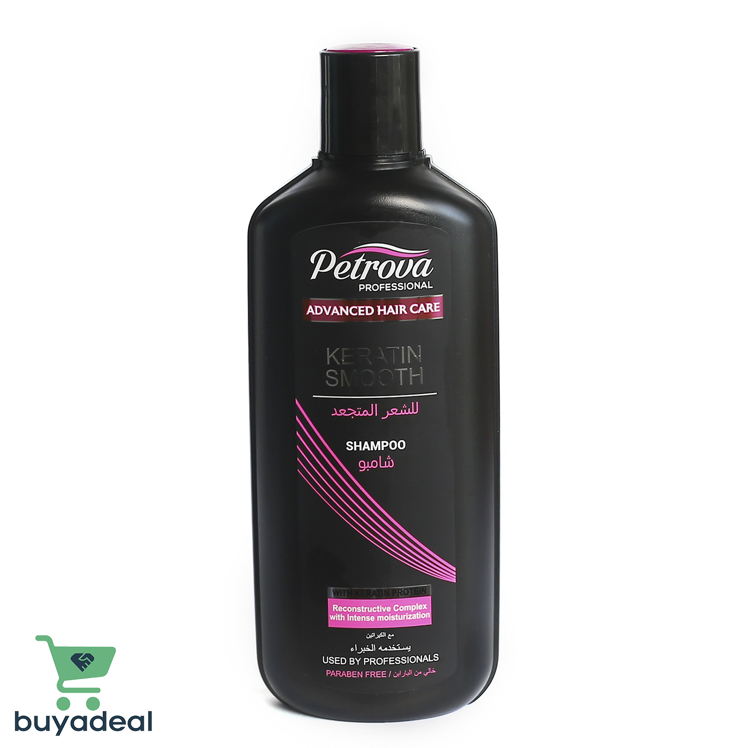Petrova Professional Keratin Smooth Shampoo - 400ml | buyadeal