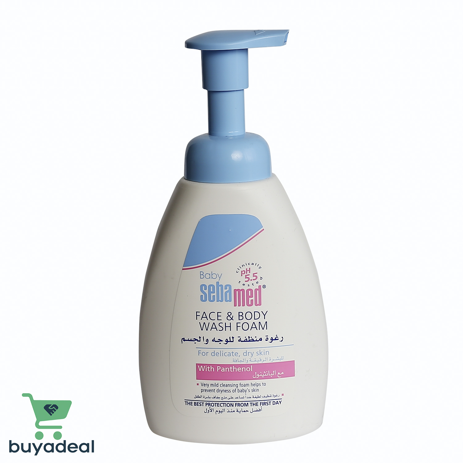 Buyadeal Product Seba Med Face & Body Wash Foam - 400ml