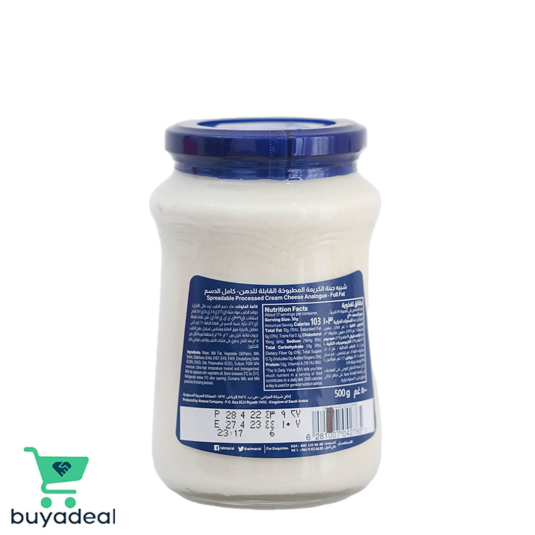 Buyadeal Product Almarai Processed Cream Cheese -  500g