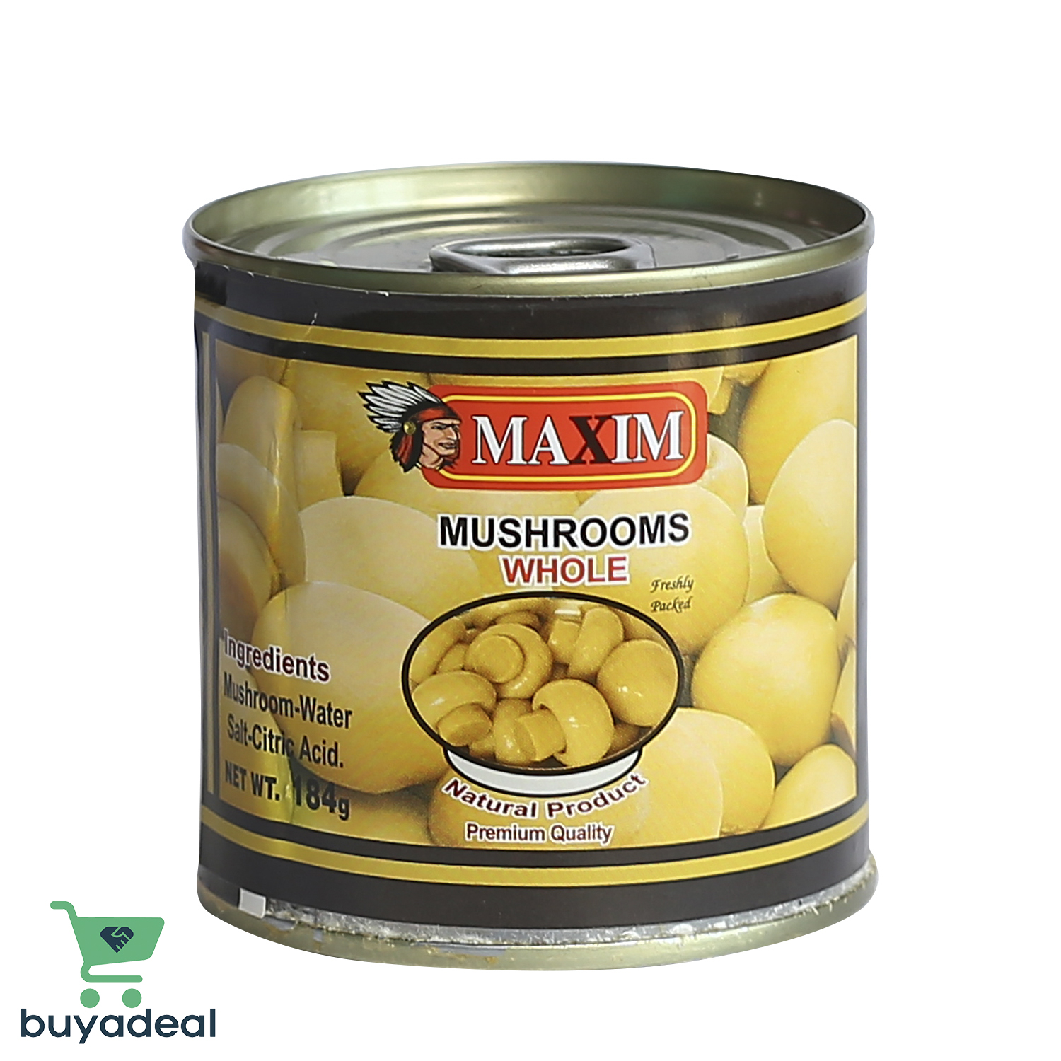 Buyadeal Product Maxim Mushroom whole - 184g