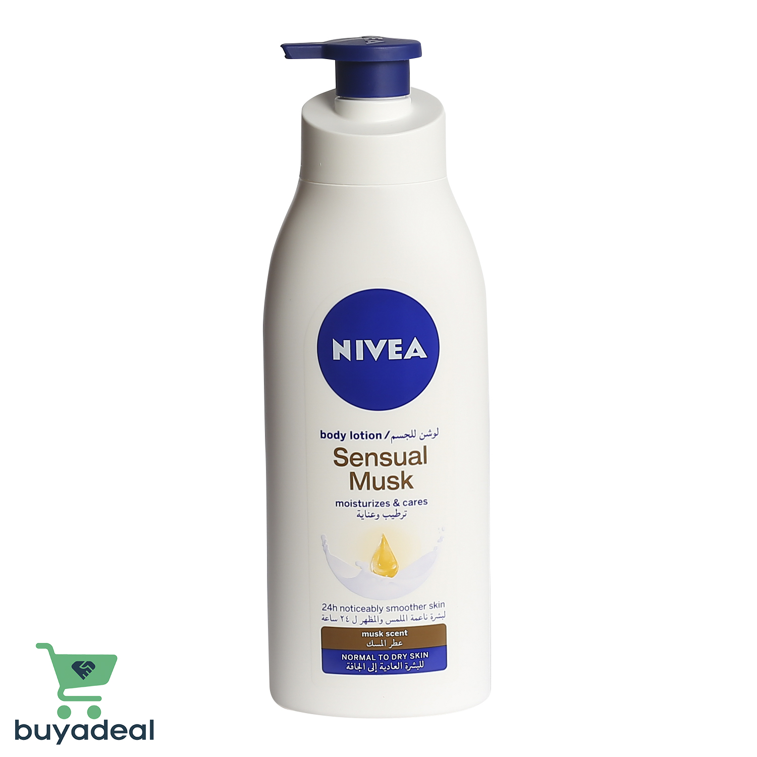 Buyadeal Product Nivea Sensual Musk normal to Dry Skin - 400ml