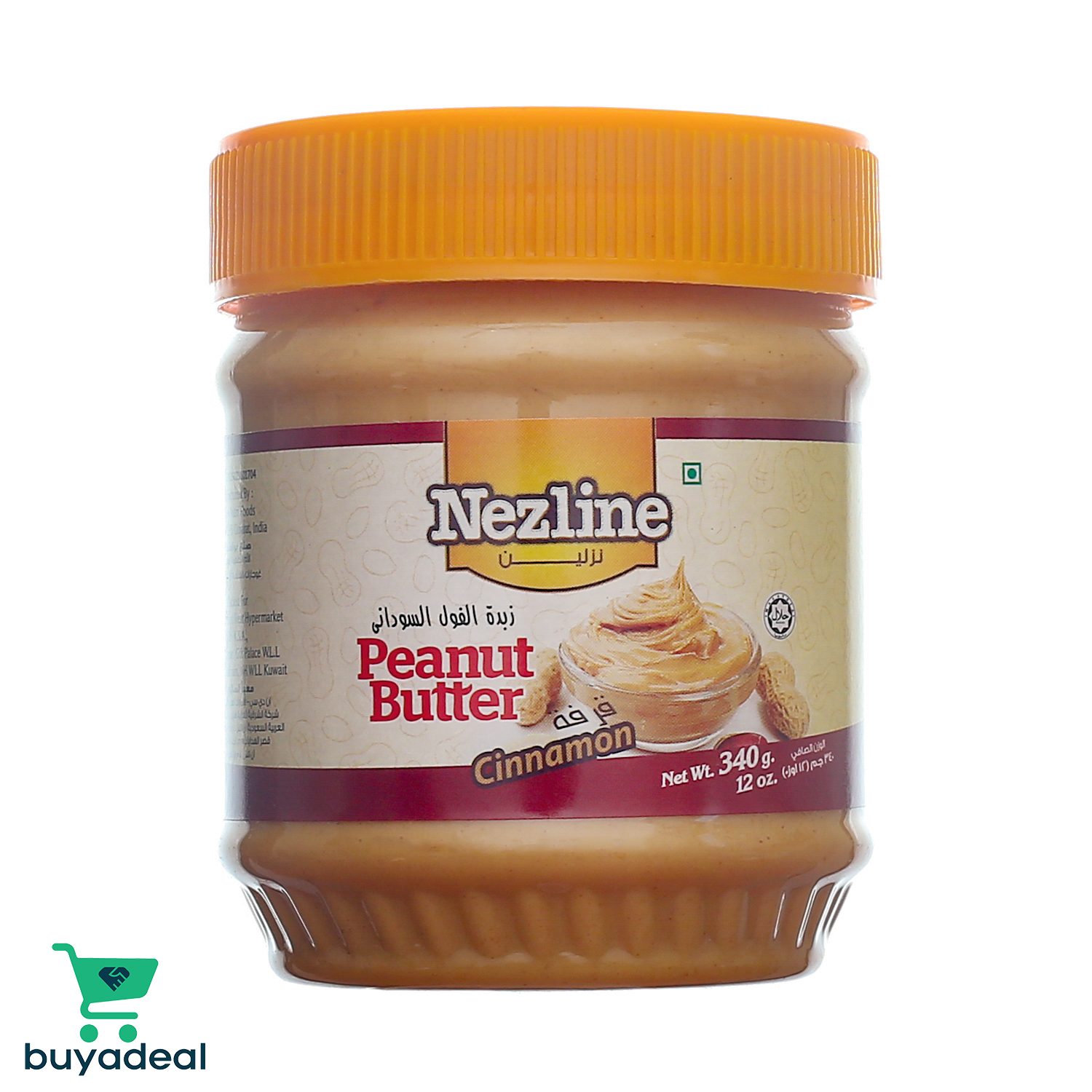 Buyadeal Product Nezline Peanut Butter Cinnamon -340g