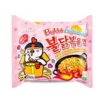Buyadeal Product Samyang Carbo Hot Chicken Flavor Ramen / Spicy Chicken Roasted Noodles 130g